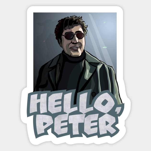 Hello Peter Sticker by d1a2n3i4l5